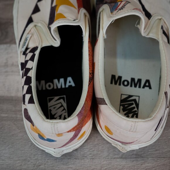 Vans MOMA Slip On Shoes Vasily Kandinsky Mens 8.5 Museum Of Modern Art - Picture 4 of 7